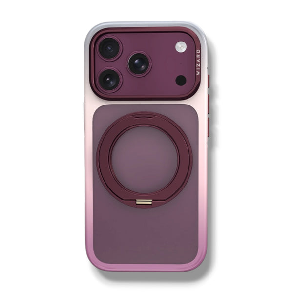 WIZARD Ironpeak Mag Case Maroon Phone Case