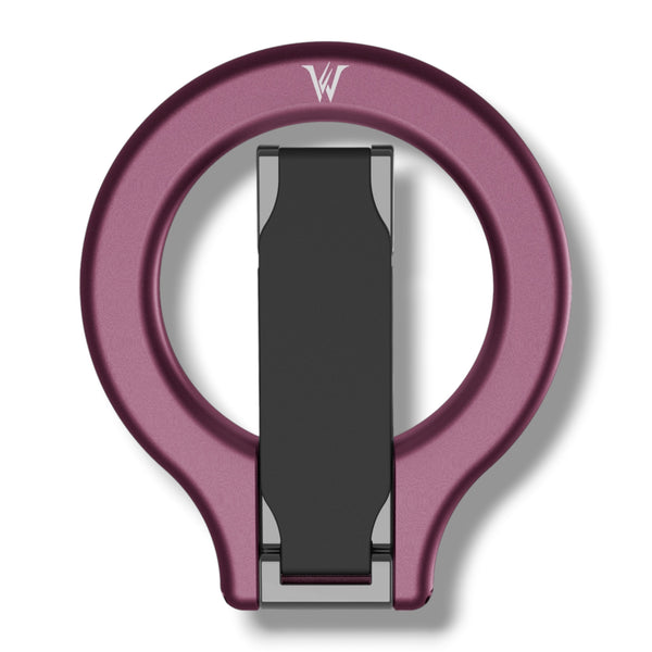 WIZARD Gear Ring Holder Maroon Phone Accessories