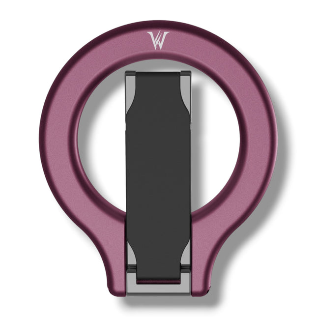 WIZARD Gear Ring Holder Maroon Phone Accessories