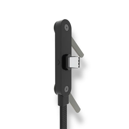 WIZARD Folding Stand Data Cable - Type-C to Type-C 240W Fast Charging Cables & Chargers