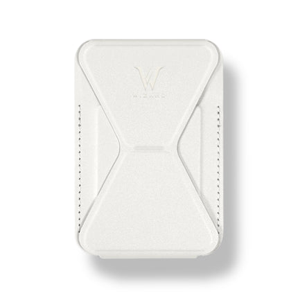 WIZARD ARCO CARD CASE MagSafe Wallet Stand White
