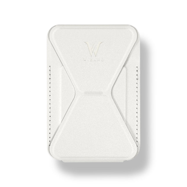 WIZARD ARCO CARD CASE MagSafe Wallet Stand White