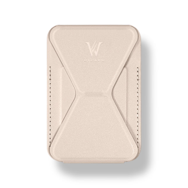 WIZARD ARCO CARD CASE MagSafe Wallet Stand Desert white