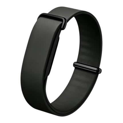 WIZARD Loop Strap Silicone Black hardware Watch Band