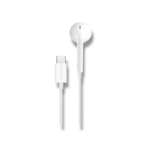 WIZARD SINGLE EARPHONE USB-C WHP-311 White